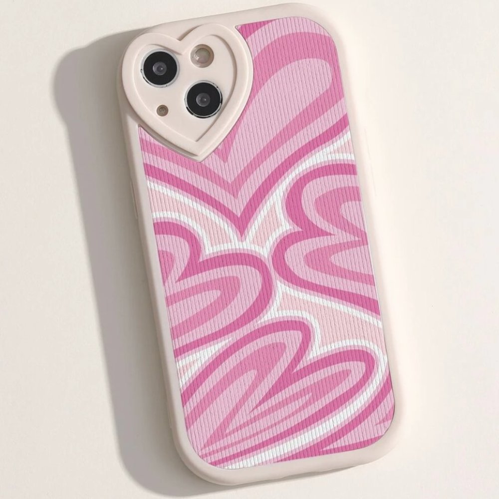 Heart Pattern Phone Case - Picture 4 of 6